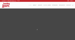 Desktop Screenshot of handinghope.org